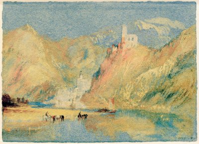 Beilstein and Metternich Castle by Joseph Mallord William Turner